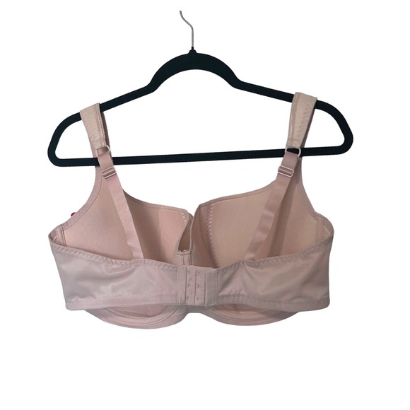 NWT Rosme Lingerie Full Cup Lace Bra 44G / 100G Beige Underwire Support - Picture 3 of 6